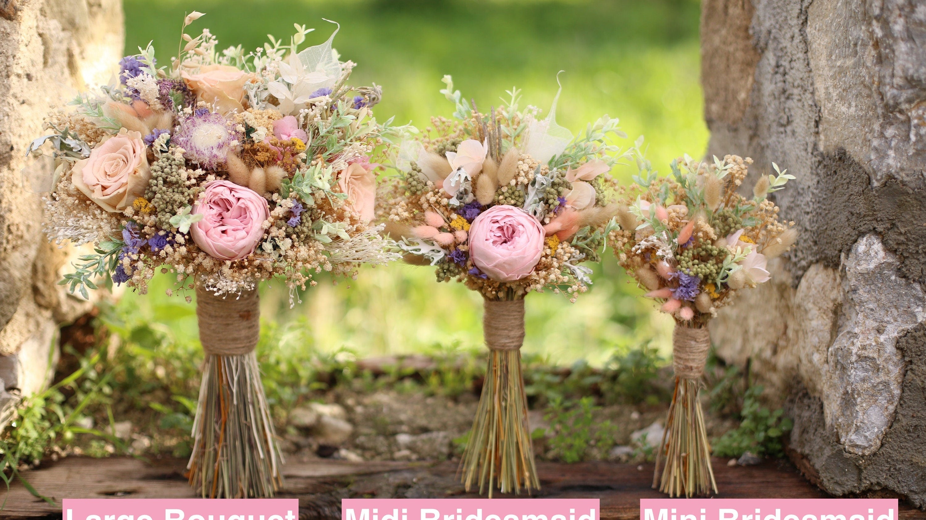 How to Match Your Bridal Bouquet with Bridesmaids and Groom