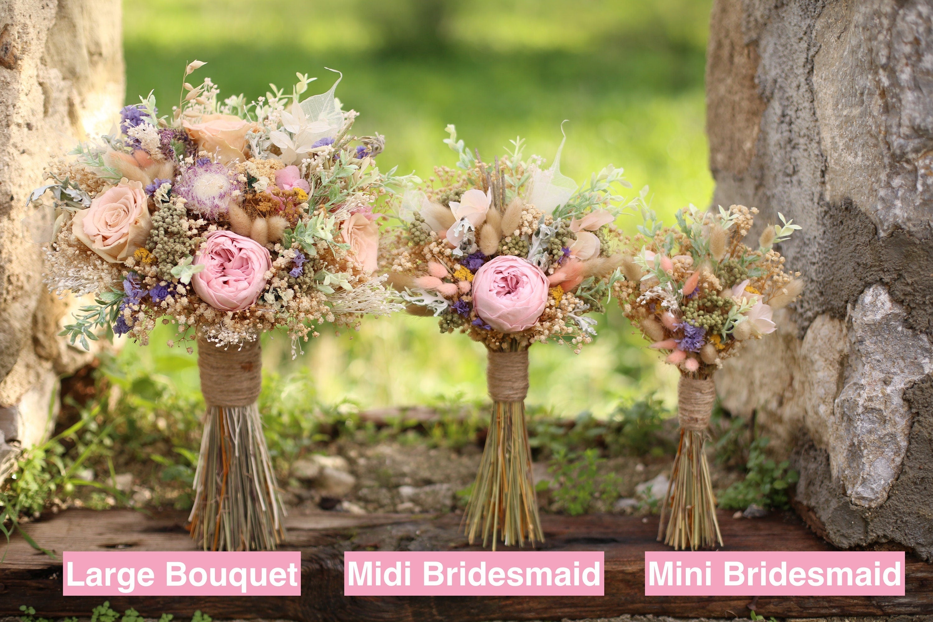How to Match Your Bridal Bouquet with Bridesmaids and Groom